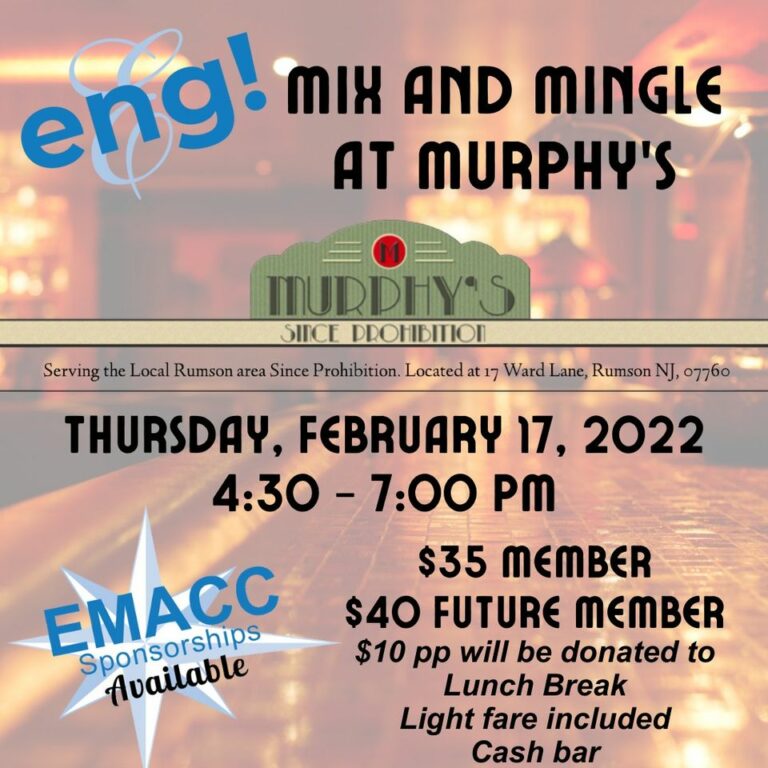 EMACC’s Next Generation Mix & Mingle at Murphy’s!