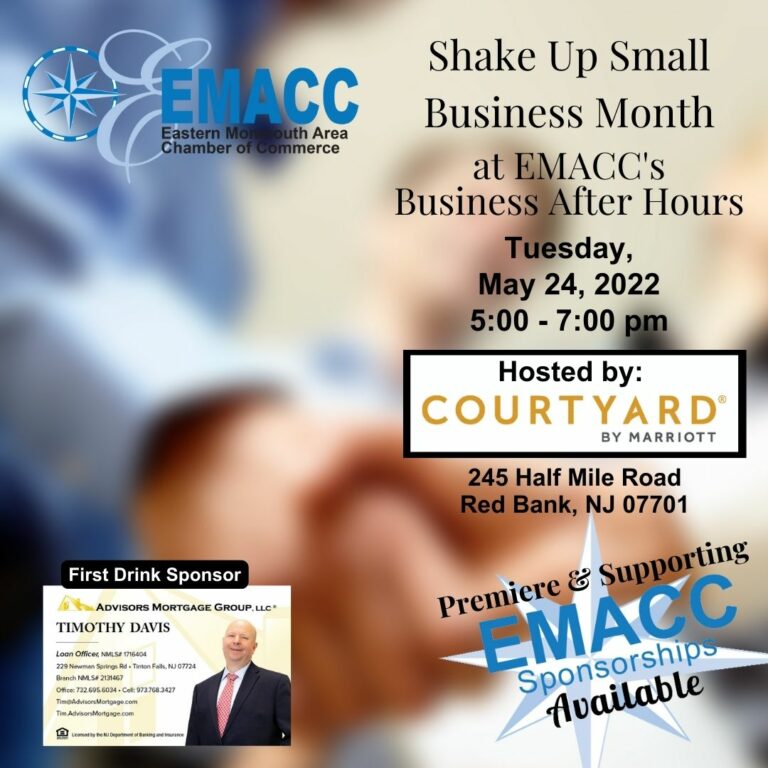 EMACC: Shake Up Small Business Month at Business After Hours Event