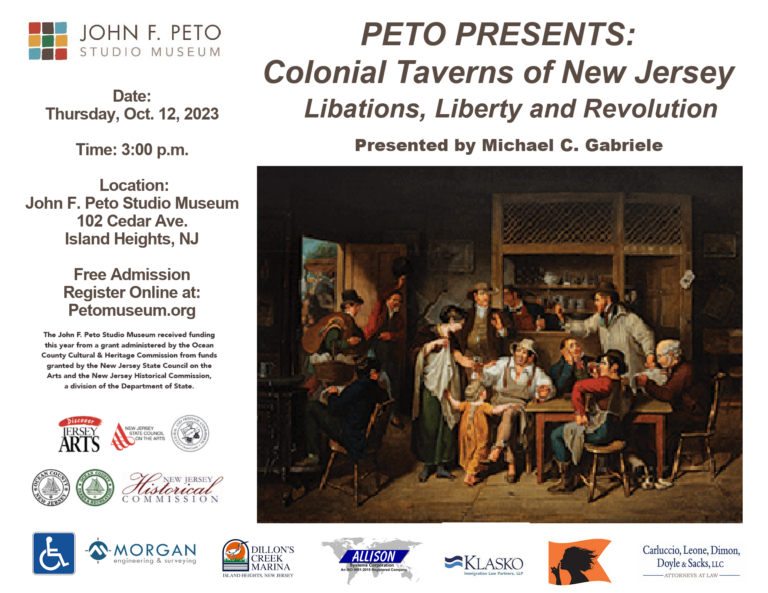 Peto Presents: Colonial Taverns of New Jersey