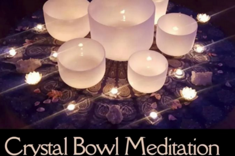 Crystal Bowl Meditation – April’s Pink Full Moon & Earth Day