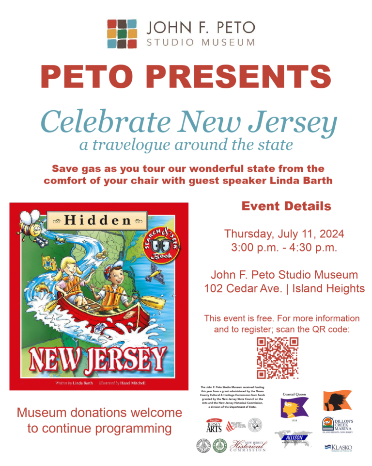 Peto Presents: Celebrate New Jersey, a historical travelogue around the state