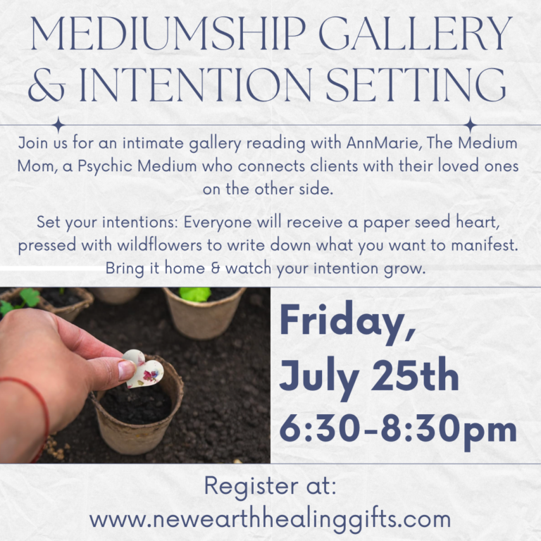 Mediumship Gallery  Intention Setting