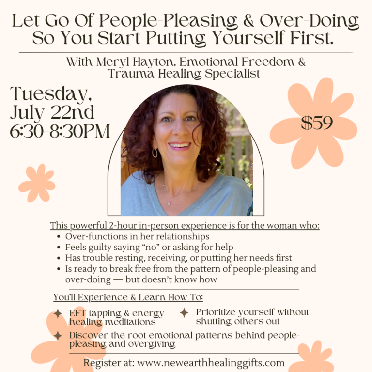 Let Go of People-Pleasing & Over-Doing