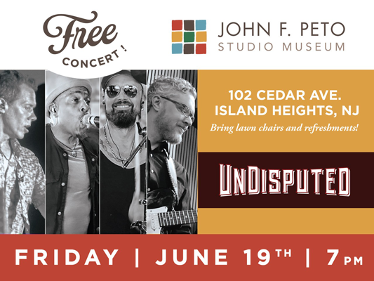 Free Outdoor Concert at the Peto Museum – Undisputed